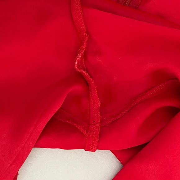 NWOT STAUD - Square Neck Jumpsuit in Red and Pink - 10 - Picture 16 of 16